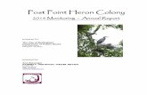 Post Point Heron Colony - COB Home€¦ · mixed forest is situated along the nearshore bluff at Post Point and provides the structural substrate for seasonal nesting and year-round