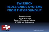 SWISSBOX REDESIGNING SYSTEMS FROM THE GROUND UP€¦ · Query Workload • up to 4000 queries / second • latency guarantees: 2 seconds • today: only pre-canned queries allowed