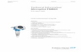 Micropilot FMR60 Technical Information - Endress+Hauser€¦ · •Bluetooth® wireless technology for commissioning, operation and maintenance via free iOS / Android app SmartBlue