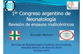 1er Congreso argentino de - SAP · Intubación selectiva/ uso de CPAP X X Indeterminado Surfactante temprano si en VM X X 1 Manejo consensuado (consistente) de la VM X X 2 Hipercapnia