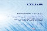 RECOMMENDATION ITU-R M.2031 - Characteristics and ...€¦  · Web viewSoby, 19.12.2012, ITU51007790. Characteristics and protection criteria for radionavigation-satellite service