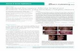 Maxillofacial Discrepancy Effective Surgical and ...€¦ · Maxillofacial Discrepancy: Effective Surgical and . Prosthetic Treatment using Immediate Complete Denture. Saavedra GSFA.