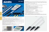 DO 9847 Units of measurement can be selected according to ... · Ø 3 300 150 Ø 4 230 Ø 5 230 Ø 3 150 Ø 4 230 Ø 5 230 Ø 4 500 Ø 6 1000 Ø 6 244 Multifunction PT100 ProBes WITh
