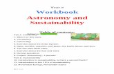 Year # Workbook Astronomy and Sustainability · PDF file Workbook Astronomy and Sustainability Table of contents: Part 1: Astronomy 1. What’s in this topic 2. Vocabulary 3. Planet