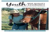 Y outh BEEF QUALITY ASSURANCE - extension.usu.edu · Feeding Proper feeding practices are important in reducing stress. Cattle are creatures of habit and respond well when fed a consistent