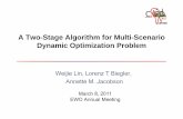 A Two-Stage Algorithm for Multi-Scenario Dynamic ...egon.cheme.cmu.edu/ewo/docs/Nova2011_3_EWO_WeijieLin.pdfA Two-Stage Algorithm for Multi-Scenario Dynamic Optimization Problem Weijie