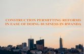 CONSTRUCTION PERMITTING REFORMS IN EASE OF DOING … · Article 12: Required conditions for building permit application • Application file for building permit for buildings of category