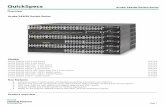 Aruba 3810M Switch Series 3810M Switch Series.pdf · Dual, redundant, hot-swappable power supplies and innovative backplane stacking technology delivers resiliency and scalability