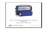 LTV Transport Battery System (TBS) - AARC · 2016-11-16 · For warranty service or repair, the product must be returned to CareFusion or a service facility designated by CareFusion,