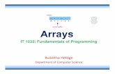 Arrays - WordPress.com · 2/8/2015  · What is Array • An array, is a data structure consisting of a collection of elements • Each identified by at least one array index or key