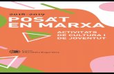 2018-2019 POSA’T EN MARXA - Escaldes-Engordany · musical amb activitats lúdiquEs i jocs. Edat: de 4 a 5 anys Preu mensual: 35,40 € INICIACIÓ A LA MÚSICA 1 hora a la sEtmana