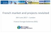 French market and projects revisited€¦ · The actual French Wind Energy Market 3 - 14 470 jobs in the wind industry on 31.12.2015 - +1950 jobs in 2015 (i.e. +15%) - 790 companies