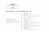 HIGHER SCHOOL CERTIFICATE EXAMINATION Studies of Religion II · PDF file HIGHER SCHOOL CERTIFICATE EXAMINATION Studies of Religion II General Instructions • Reading time – 5 minutes