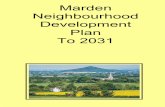 Marden Post Examination Neighbourhood Plan · Marden Neighbourhood Plan made. 4.2 A six-week consultation in accordance with Regulation 14 of the Neighbourhood Planning Regulations
