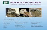 MARDEN NEWS - Amazon Web Servicessmartfile.s3.amazonaws.com/ac964574086e5480e4c7c68968bc1... · 2019-08-06 · Marden High School Newsletter July 2019 Community, Individuality, Possibility