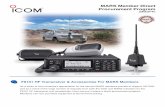 F8101 HF Transceiver & Accessories For MARS MembersMARS Member Direct Procurement Program (MMDPP) As a token of Icom America’s appreciation for the service MARS members provide to