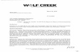 10 CFR 50.75 Report on Status of Decommissioning Funding. · Attachment I to CT 05-0022 Page 1 of 1 WOLF CREEK NUCLEAR OPERATING CORPORATION Minimum Decommissioning Funds Estimate