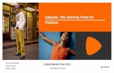 Zalando. The Starting Point for Fashion. · Fashion data incl. apparel and footwear, bags and luggage, jewelry and watches. Data for Europe (excluding Russia) inclusive of sales tax