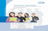 COLACO COLLEGE Prospectus 2017.pdfMalabar Coast. In her twilight years she donated the Hospital complex to the Isidore Colaco Memorial Charitable Hospital Trust. The hospital is now