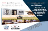15th Turkish-Arab Economic Cooperation Summit ISTANBUL€¦ · - Turkish-Arab Countries Business Association (TÜRAP). - Turkish - Arab Tourism Association. - Turkish Foreign Economic