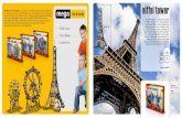 mega eiffel tower - Engino · PDF file eiffel tower The Eiffel Tower is a metal structure built in 1889 in Paris, France. It was designed by Gustave Eiffel who also designed the armature