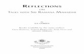 Reflections FRONT PAGES - WordPress.com€¦ · iv Reflections on Talks with Sri Ramana Maharshi Bhagavan answered in the same languages, and the answers in the latter language may