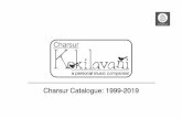 Charsur Catalogue: 1999-2019 · 4 Abhishek Raghuram December Season 2010 - CDW274 35 Viriboni Bhairavi 36 Mamavasada Varade Nataikurunji