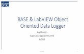 BASE & LabVIEW Object Oriented Data Logger · (Continuous Stern-Gerlach Effect) A. Ponten 3 Fundamental Properties Tested: MASS/CHARGE: Free Cyclotron Frequency MAGNETIC MOMENT: Cyclotron