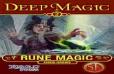 CHRIS HARRIS - The Eyethe-eye.eu/public/Site-Dumps/ ... Deep Magic Rune Magic 5 Ehwaz Horses, reedom, the Nithing Pole Rune Bonus: You get a +1 bonus to Wisdom (Animal Handling) checks