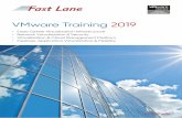 VMware Training 2019 · PDF file • VMware vSphere: Optimize & Scale (VOS) und • VMware vSphere Troubleshooting (VSTS) VMWARE TRAINING DATA CENTER VIRTUALIZATION INFRASTRUCTURE