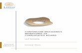 CONTINUUM MECHANICS MODELLING OF CORRUGATED BOARD€¦ · Doctoral Thesis Structural Mechanics ULF NYMAN CONTINUUM MECHANICS MODELLING OF CORRUGATED BOARD