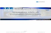 Wavestore VMS v6 Installation Instructions · 3. Installing Wavestore VMS onto a completely new system Important: Use of these instructions will remove all data from the disk onto