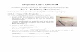 Projectile Lab – Advanced - Stanford Universityajspakow/downloads/outreach/...Projectile Lab – Advanced You will shoot a projectile across the room with a rubber band and calculate