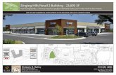 Singing Hills Retail 2 Building - 23,093 SF · Apparel Medical Services Automotive Services Professional Offices Variety Stores Discount Stores Daily Needs Entertainment Concepts