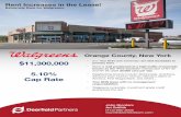 Rent Increases in the Lease! - Deerfield Partners · 2016-05-23 · • True NNN lease with no management responsibilities • Walgreens corporate, investment grade credit guarantees