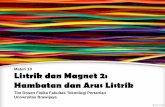 Materi 18 Listrik dan Magnet 2: Hambatan dan Arus Listrikyusronsugiarto.lecture.ub.ac.id/files/2015/01/... · Aturan penentuan beda potensial pada sebuah rangkaian terbuka yang merupakan