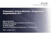 Präsentation 10-Euro-Banknote „Europa-Serie ...288f2b45-038d-4951-9d7e... · 28. November 2013 Informationsveranstaltung für Gerätehersteller und andere Partner für die Adaptierungsmaßnahmen
