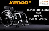 DRIVING PERFORMANCE · Whether you’re looking for the very best in driving dynamics or the most compact folding dimensions, there’s a Xenon2 just for you. XENON2 – THE STYLISH,