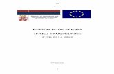 REPUBLIC OF SERBIA IPARD PROGRAMME FOR …...IBA - Important Bird Area IBRD - International Bank for Reconstruction and Development ICPDR - International Commission for the Protection