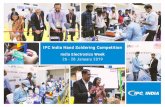 EFY SHOW - Post Show Report during the India · EFY SHOW - Post Show Report IPC India - a wholly owned subsidiary of IPC - USA conducted the Hand Soldering Competition (HSC), in association