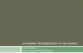 ACADEMIC PROGRESSION AT FM/AUBMC · and Head and Neck Surgery Diagnostic Radiology Pathology and Laboratory Medicine Emergency Medicine Pediatrics and Adolescent Family ... (teaching