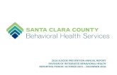 2016 SUICIDE PREVENTION ANNUAL REPORT DIVISION OF ... · PDF file 2016 suicide prevention annual report division of integrated behavioral health reporting period: october 2015 –december