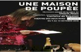 UNE MAISON DE POUPÉE - CDN de Normandie-Rouen...au CENTQUATRE, elle crée une adaptation d’Une maison de poupée de Henrik Ibsen et devient artiste associée au CDN de Normandie-Rouen