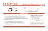2015 I-016a Wisconsin Schedule H and H-EZ instructions€¦ · H & H-EZ Wisconsin Homestead Credit revenue.wi.gov Instructions 2015 FEDERAL PRIVACY ACT In compliance with federal