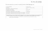 Productkaart conform (EU) 2015/1186 Bijlage IV · Productkaart «Model»– V01-2018 Productkaart conform (EU) 2015/1186 Bijlage IV Leverancier Kalfire BV Model Kalfire W65/38C Energie-efficiëntieklasse