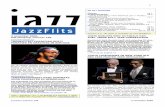3 november 2008, JORIS ROELOFS NIET IN FINALE VAN 6de ...jazzflits.nl/jazzflits6.06.pdf · Blue’. Finale Compositiewedstrijd BJO op Gent Jazz Festival De finale van de International