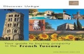 Your guide to buying property French Tuscany · 2 Alès Bagnols-sur-Cèze Uzès Pont du Gard River Gard (or Gardon) 6 7 7 9 3 5 2 5 4 1 3 1 7 7 8 9 10 2 6 12 11 13 16 14 15 20 17