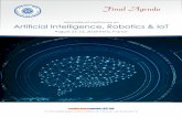 Interna onal conference on Artiﬁcial Intelligence ... · conferenceseries LLC Ltd Interna onal conference on Artiﬁcial Intelligence, Robotics & IoT August 21-22, 2018 Paris, France