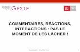 COMMENTAIRES, RÉACTIONS, INTERACTIONS : PAS LE …mediaculture.fr/wp-content/uploads/2018/11/... · 2006 et 2016 Les rubriques les plus exposées aux commentaires agressifs furent