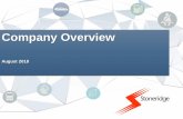 Company Overviews22.q4cdn.com/191330061/files/doc_presentations/SRI-Company-Ov… · Company Overview August 2018. 2 ... Received the 2017 Partnership award from Daimler AG for the